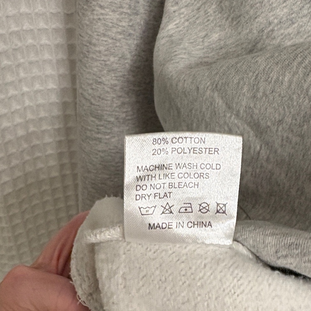 Parke Loves You Hoodie ~ L/XL ~ Classic Grey - Picture 14 of 16